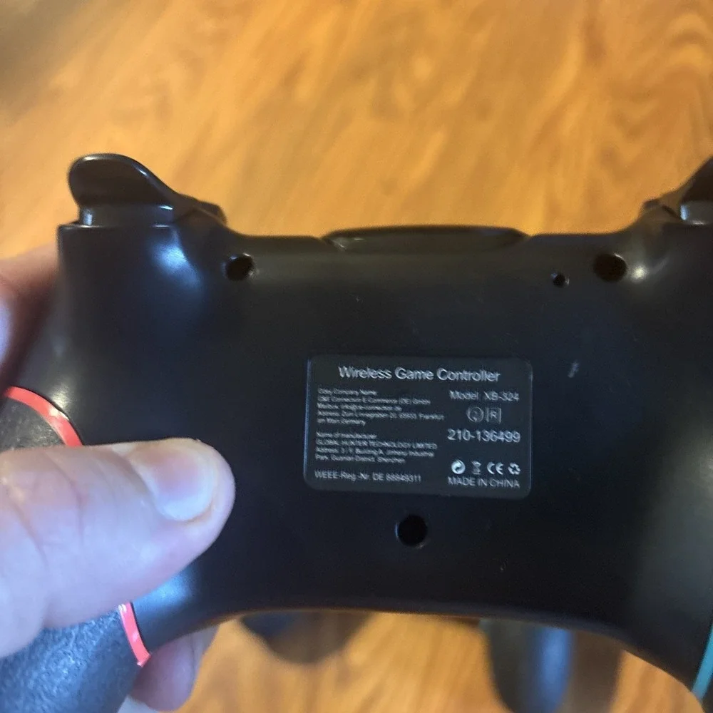 2 Pack Wireless Pro Style Controllers Compatible with Nintendo Switch – Black